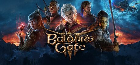 Official Baldur's Gate 3 Steam store header art